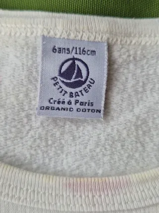 Pijama Petit Bateau Corazones 5 años