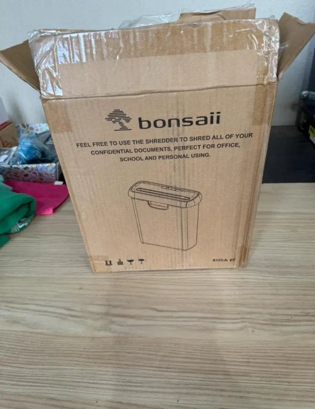 Trituradora de papel Bonsaii