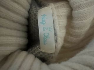 Jersey cuello vuelto estampado