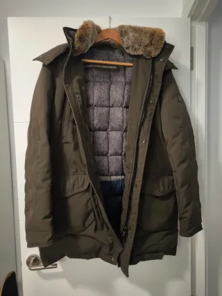Abrigo plumífero Hetrego hombre T.48