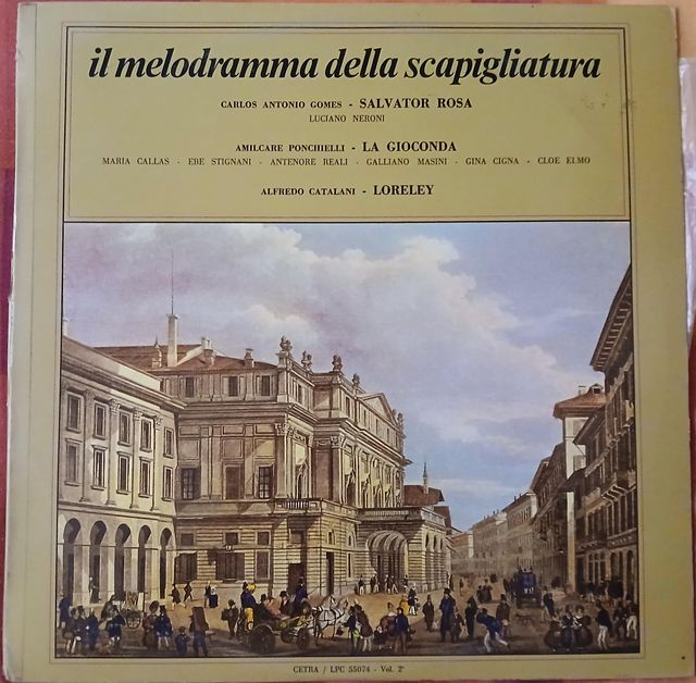 LP Il Melodramma della Scapigliatura Vol. 2 Cetra