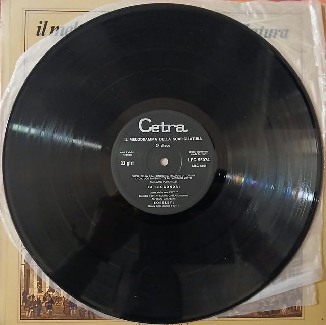 LP Il Melodramma della Scapigliatura Vol. 2 Cetra