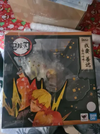 Figuarts Zero Zenitsu con autografo Mosè Singh