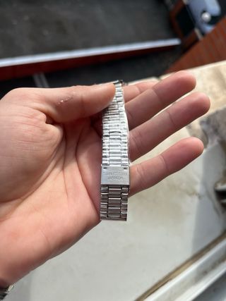 Reloj Casio Vintage Plata y Turquesa