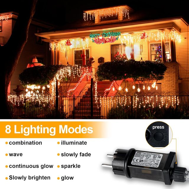 NUEVO - Guirnalda Luces LED 5m Blanco Cálido