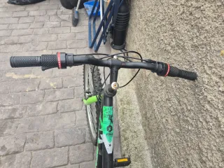 Bicicleta Denbike 24 Negra y Verde