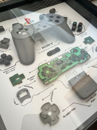 Cuadro Despiece Mando PlayStation 1