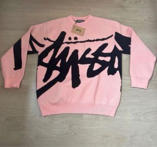 Sudadera Stussy Rosa Talla S Nueva