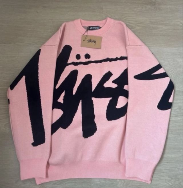 Sudadera Stussy Rosa Talla S Nueva