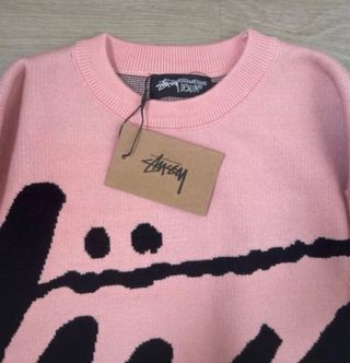Sudadera Stussy Rosa Talla S Nueva