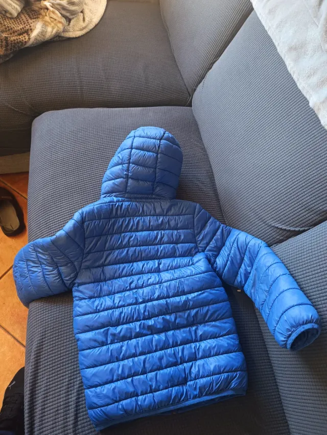 Giubbotto bimbo blu 10 anni