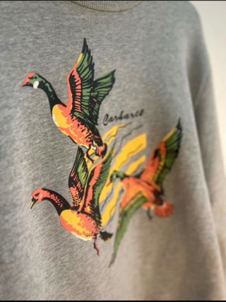 Sudadera Carhartt Estampada Naturaleza Talla M