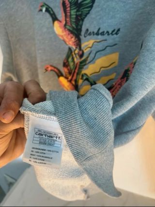 Sudadera Carhartt Estampada Naturaleza Talla M