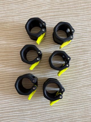 Ferma dischi collare bilanciere manubri palestra