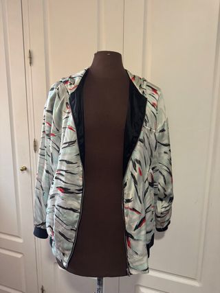 Chaqueta Bomber Seda Bimba y Lola Multicolor