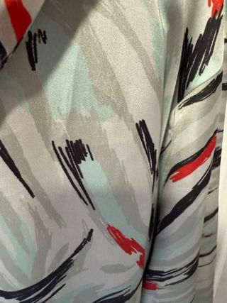 Chaqueta Bomber Seda Bimba y Lola Multicolor