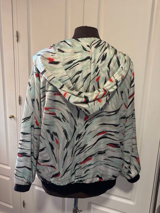 Chaqueta Bomber Seda Bimba y Lola Multicolor