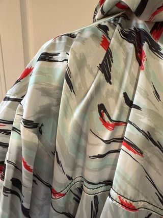 Chaqueta Bomber Seda Bimba y Lola Multicolor