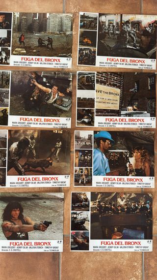 Fotocromos Originales Fuga del Bronx