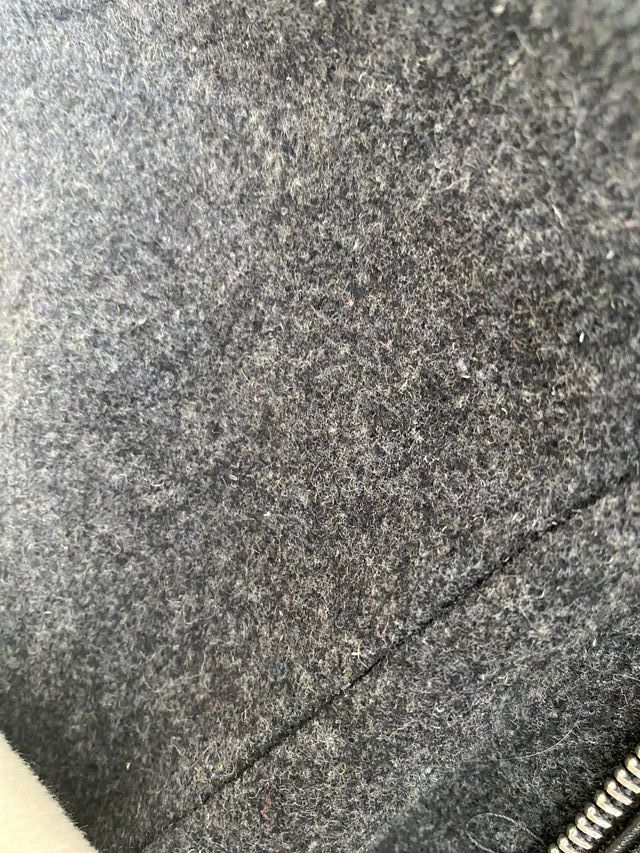 Abrigo paño estilo biker