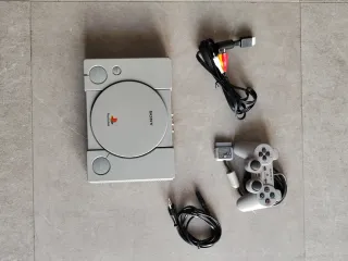 PlayStation 1 Sony Grigia Completa di accessori