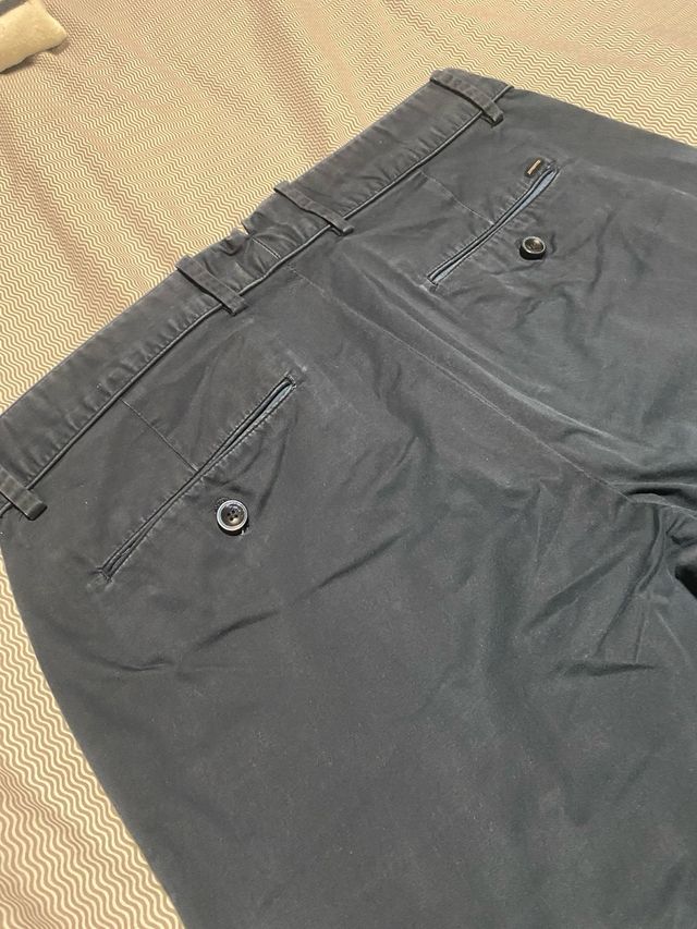 Pantalón largo azul