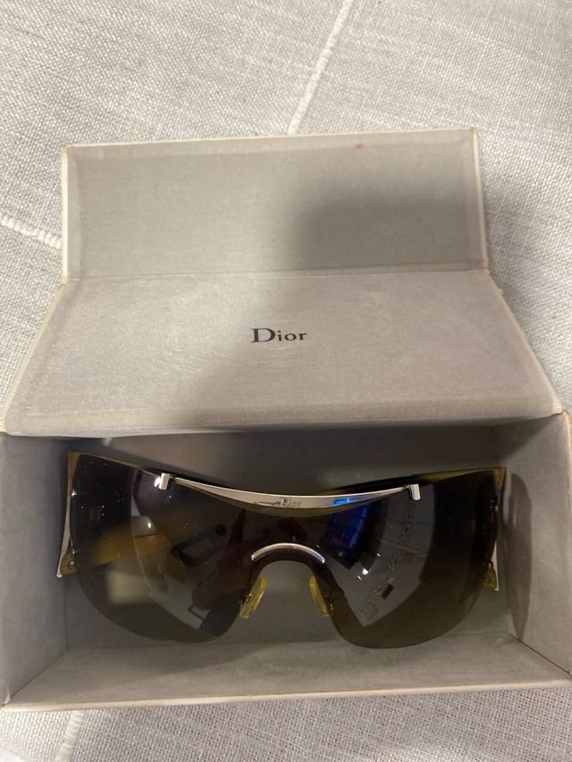 Gafas de sol Dior Marrón y Plateadas