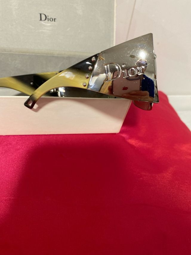 Gafas de sol Dior Marrón y Plateadas