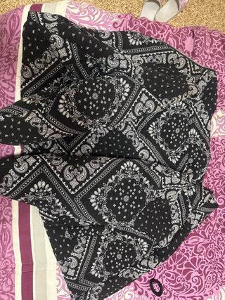 Chaqueta con estampado bandana