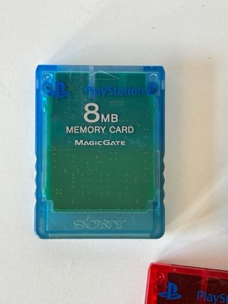 Lotto 3 Memory Card Originali Sony per PS2