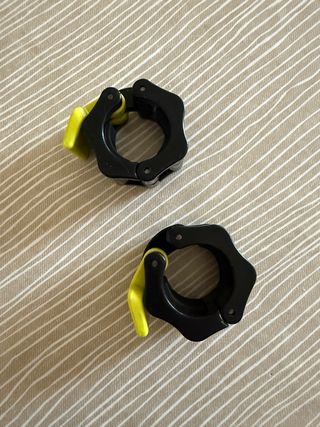 2 Ferma dischi collare bilanciere manubri palestra