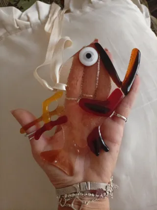 Murano Decorazione vetro Pesce piatto