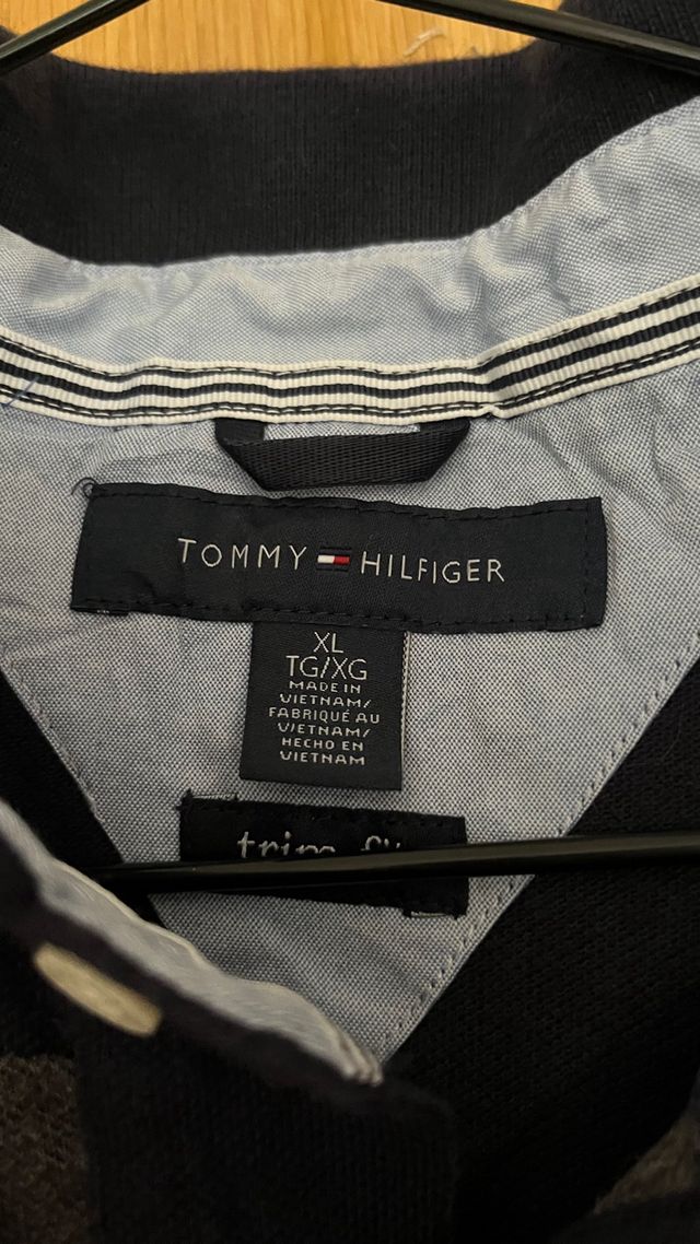 Polo Tommy Hilfiger Azul Talla XL