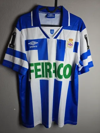 Camiseta RC Deportivo Bebeto 11 Umbro Talla L