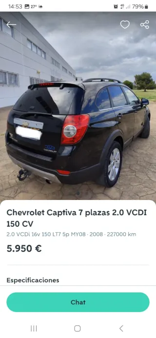 Chevrolet Captiva 2008