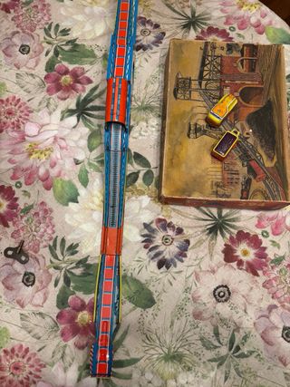 Giocattolo d'epoca trenino funzionante Technofix