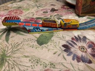 Giocattolo d'epoca trenino funzionante Technofix