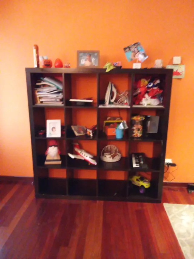 Estantería modular wengue/ marron