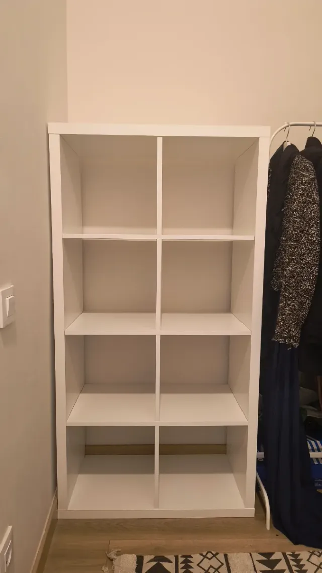 Estantería Ikea Kallax 2x4 Blanca