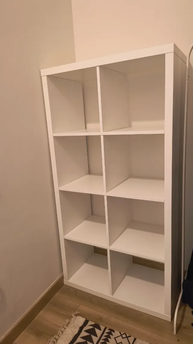 Estantería Ikea Kallax 2x4 Blanca