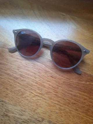 Gafas Ray-Ban Marrón Claro Auténticas