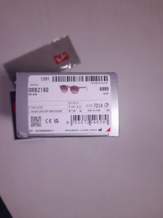 Gafas Ray-Ban Marrón Claro Auténticas