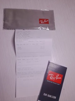 Gafas Ray-Ban Marrón Claro Auténticas