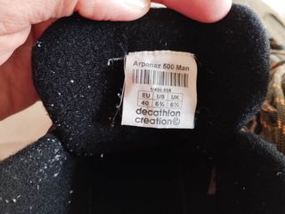 Botas de montaña Quechua unisex Talla 40