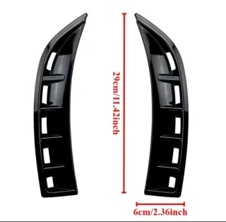 Aleta Parachoques Mercedes Negro