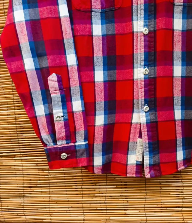 Camisa Franela Vintage Polo Ralph Lauren Talla S