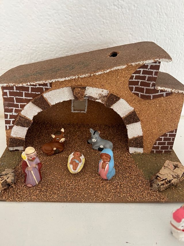 Belén Alborox Barro Policromado Figuras Clásicas