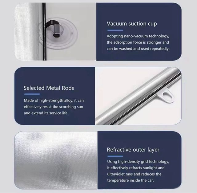 Persianas enrollables con ventosas