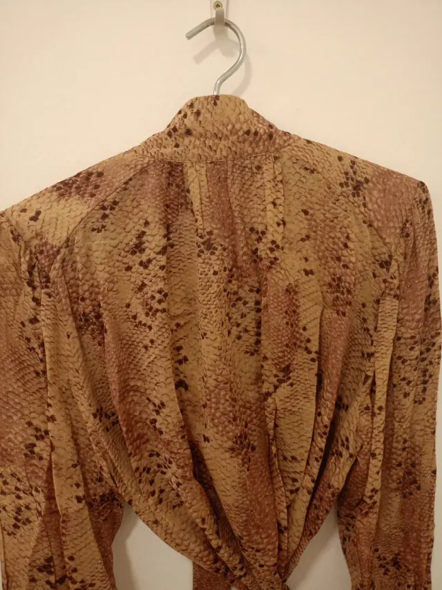 Camisa Massimo Dutti Estampada Talla XS