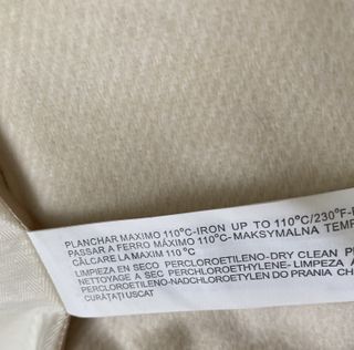 Abrigo paño cuello chimenea